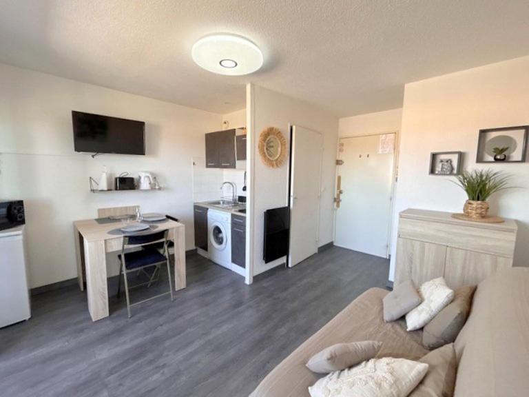 Studio Cosy A Deux Pas De La Mer 2Lamp36 Le Barcarès Eksteriør bilde